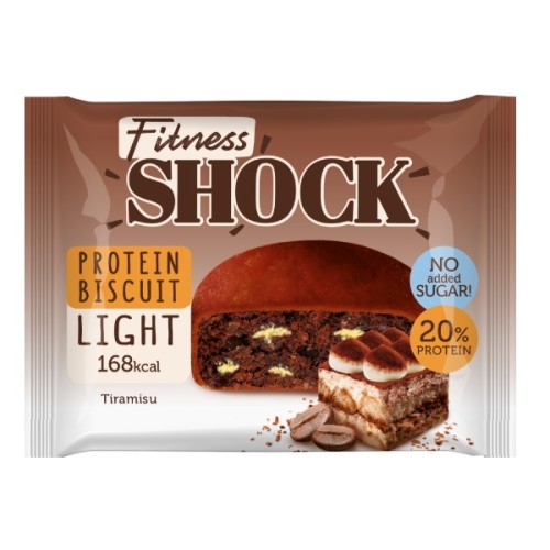 FitnesShock бисквит неглазированный Итальянский десерт, 40 гр FitnesShock бисквит неглазированный Итальянский десерт, 40 гр